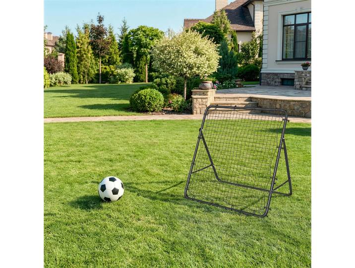 SPORTNOW Rebounder Football Pliable Réglable 5 Angles 120x120 cm