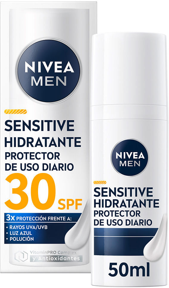 Nivea Crème hydratante pour hommes sensibles SPF30 50 ml