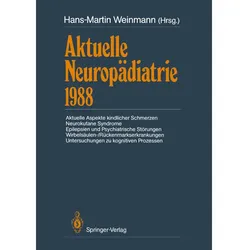Aktuelle Neuropädiatrie 1988, Fachbücher