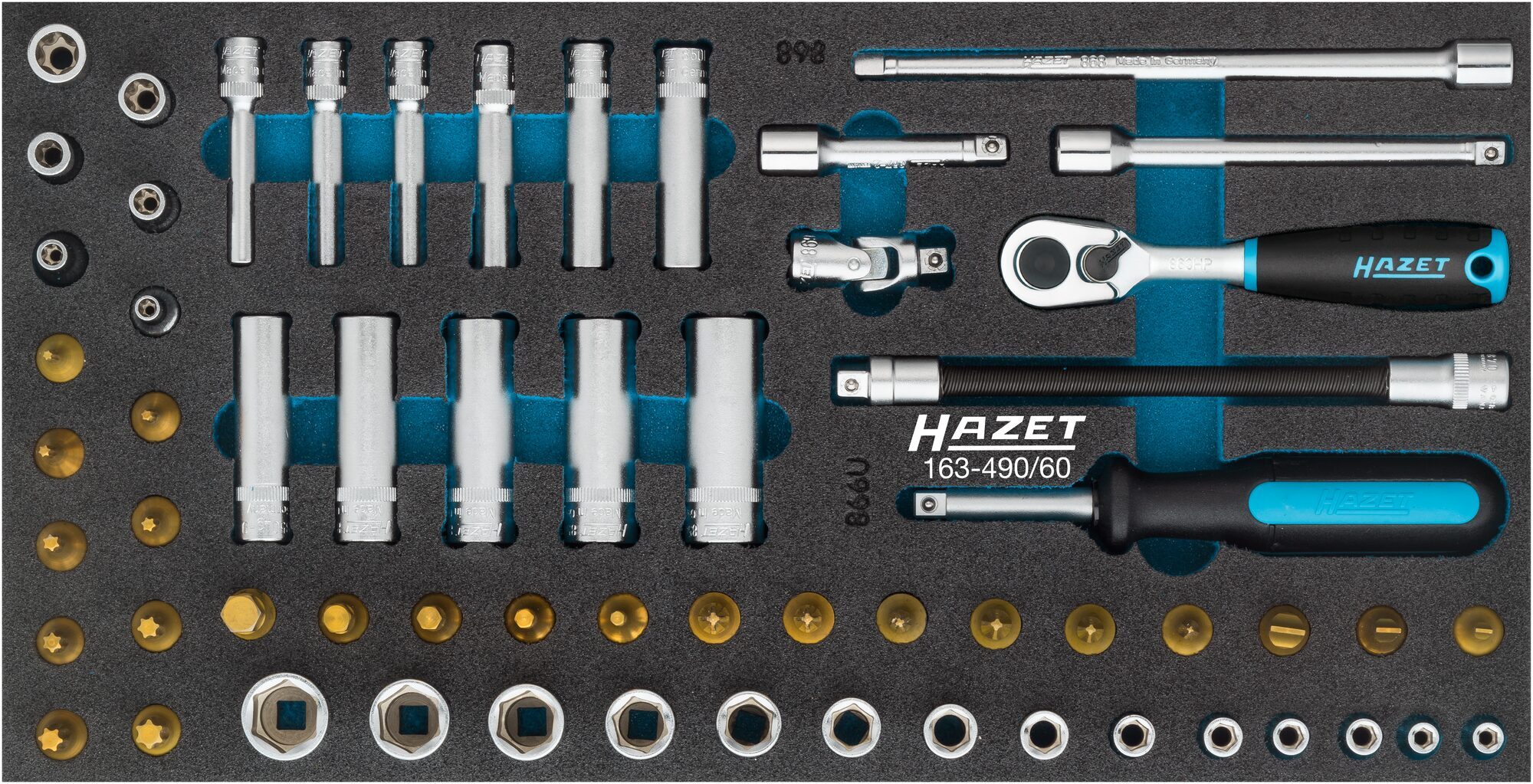 HAZET 163-490/60, 60 Stück(e)