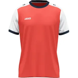 JAKO Dynamic Trikot 190 - coral/weiß/marine XL