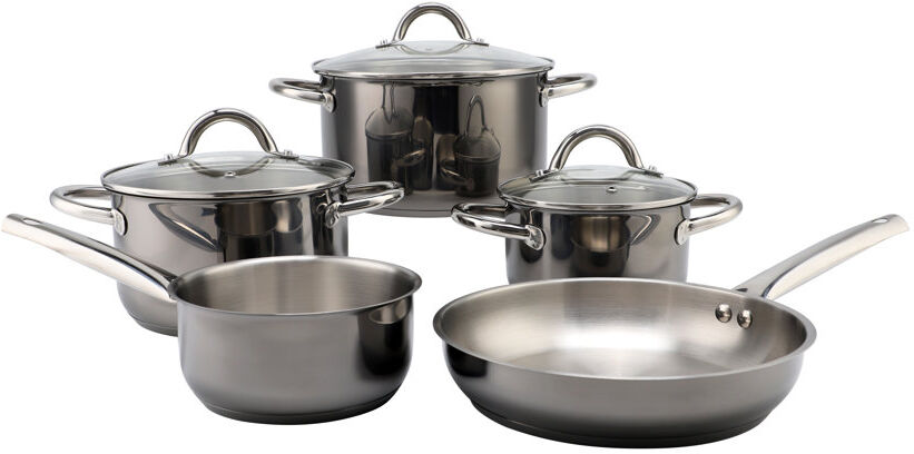 Echtwerk Pot Set with Lid Black