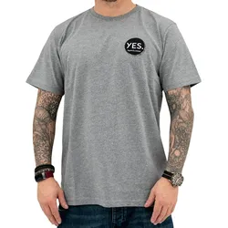 YES CORPO T-Shirt 2024 grey - S