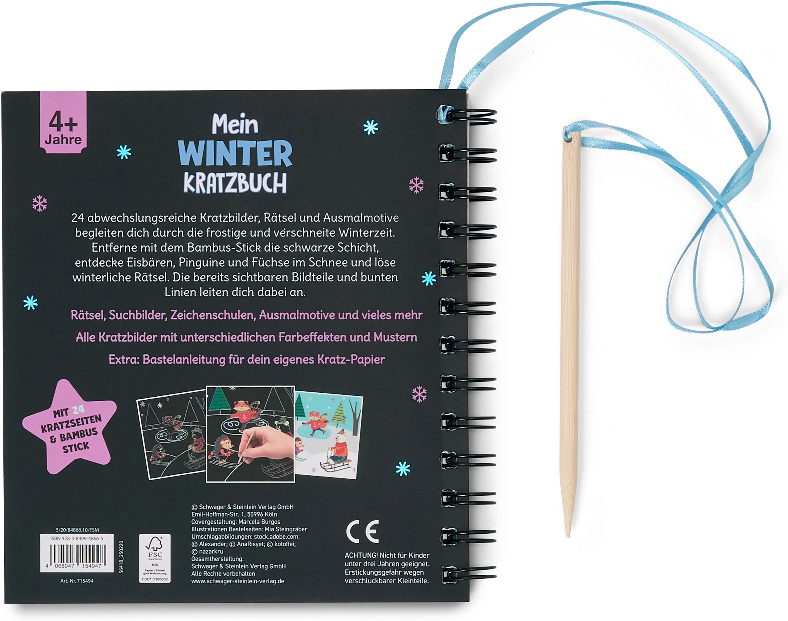 Tchibo - Buch »Mein Winter Kratzbuch«