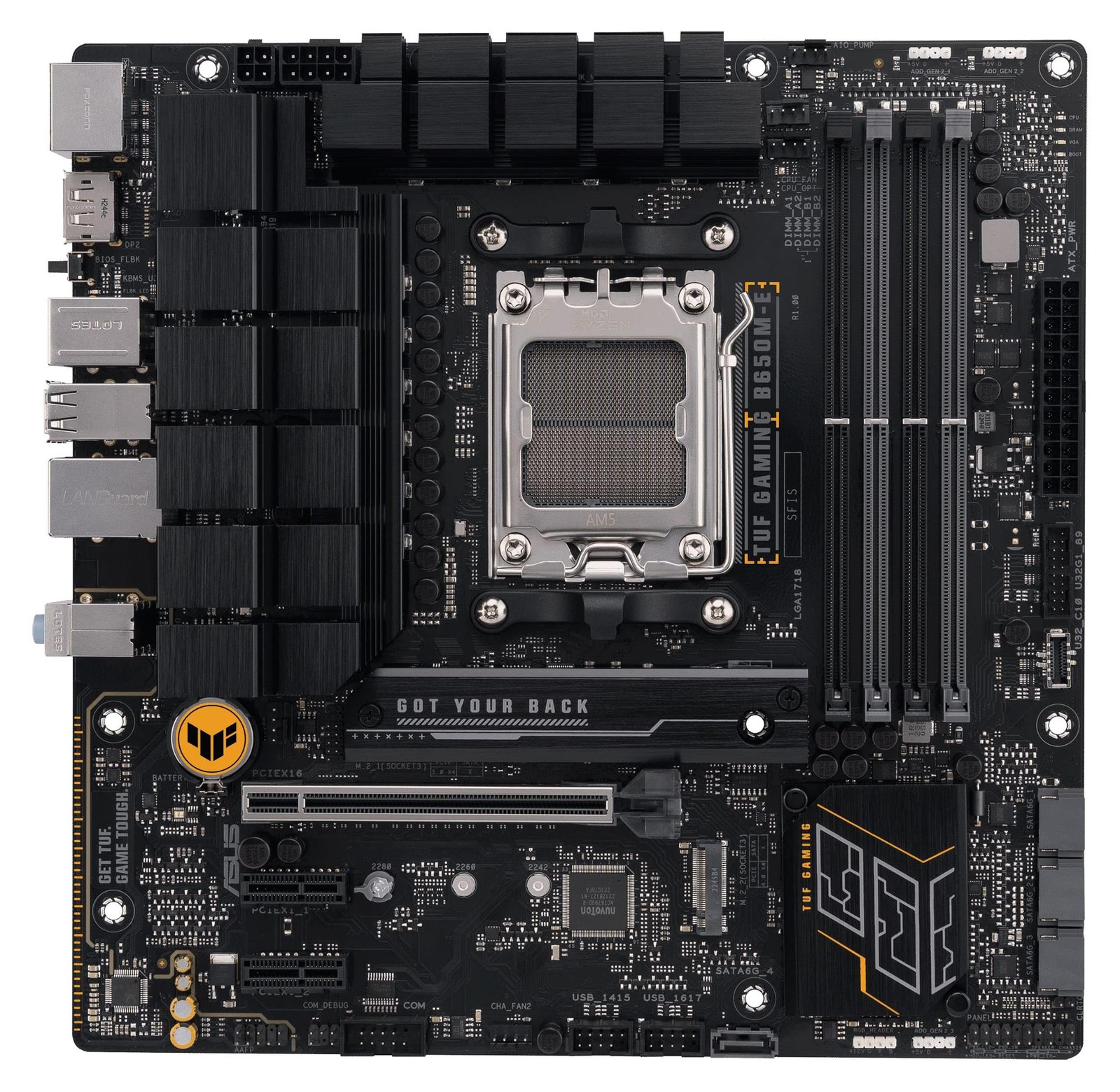 ASUS TUF GAMING B650M-E AMD B650 Socket AM5 micro ATX moederbord