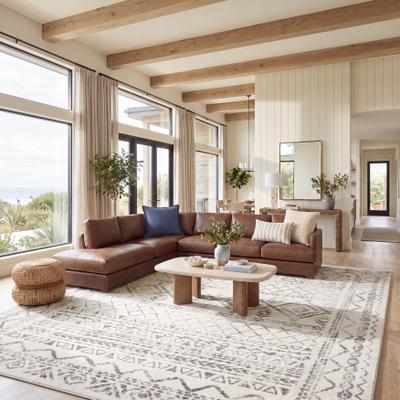 SAFAVIEH Tulum Marte Rustic Moroccan Boho Tribal Distressed Rug