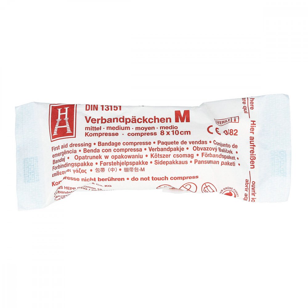 Brinkmann Medical ein Unternehmen der Dr. Junghans Verbandpäckchen steril 8 x 10 cm M 03160810