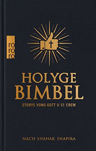 Shahak Shapira - Holyge Bimbel: Storys vong Gott u s1 Crew - Preis vom 01.10.2026 17:08:56 h