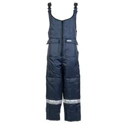 Kühlhaus Latzhose "5123" marine - M - Blau