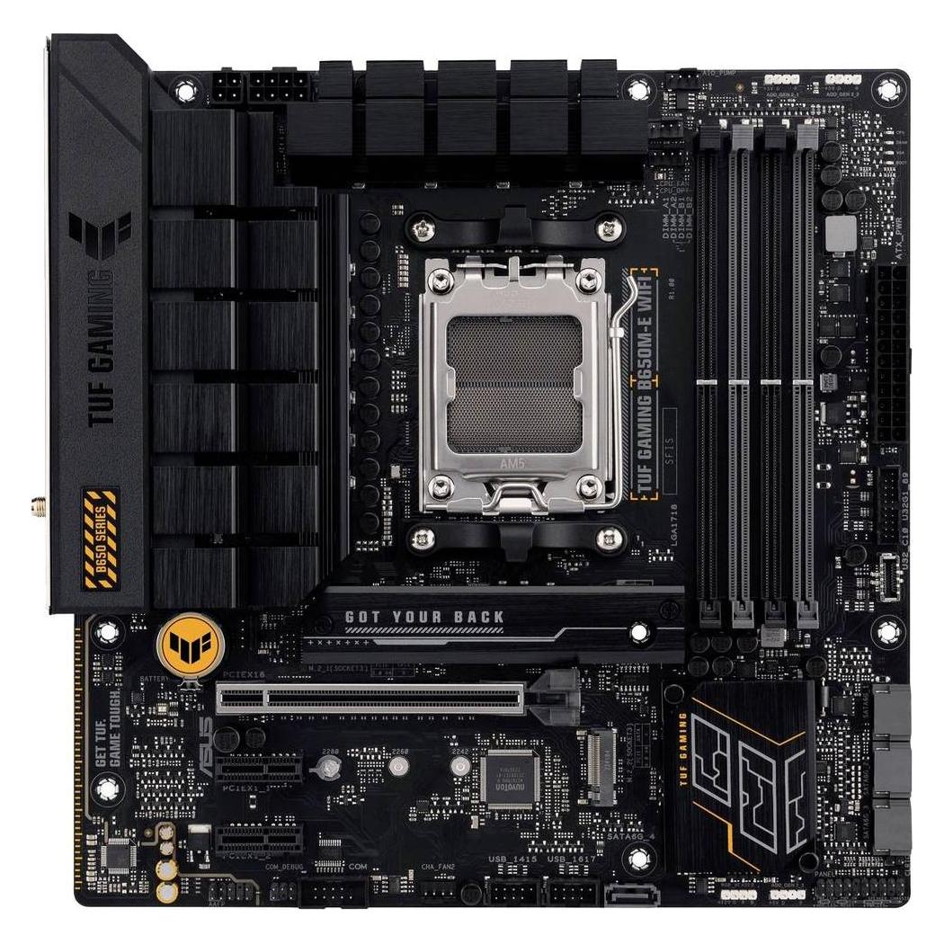 ASUS TUF Gaming B650M-E (AM5, AMD B650M, mATX) (90MB1FV0-M0EAY0)