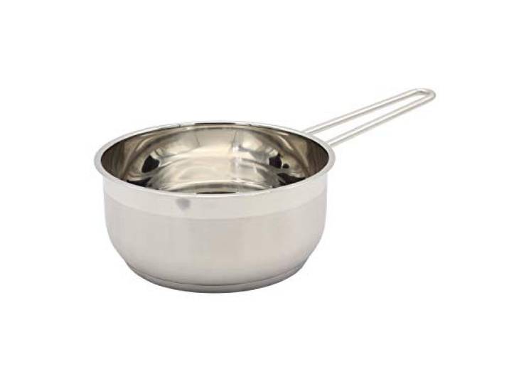 Krüger Edelstahl Stieltopf Saturn Ø 16 cm (1,3 L) Kasserolle Milchtopf