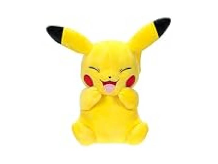 Pokémon PokémonPeluche Pikachu Peluche Douce de 20 cm avec des détails Authentiques