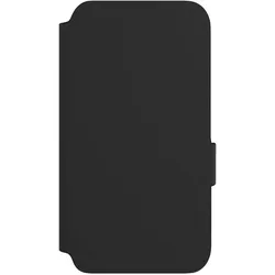 Nivocase Klapphülle für Samsung Galaxy S22 Handyhülle aus Kunst Leder NIVOflip schwarz (Samsung Galaxy S22), Smartphone Hülle, Schwarz