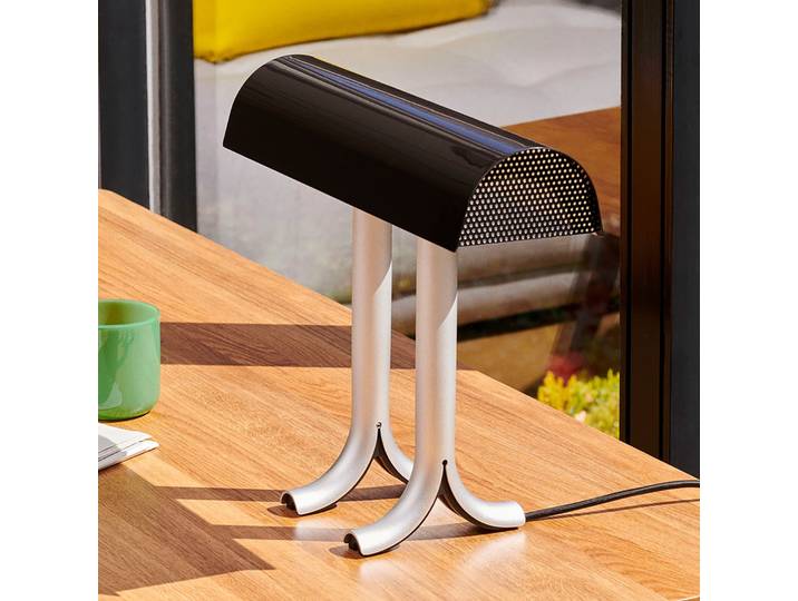 Anagram Tischleuchte Iron Black - HAY - Wohnzimmer - Design - Metall - Einflammig