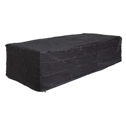 Abdeckhaube MCW-J41, Abdeckplane Schutzplane Schutzhülle, Gartenmöbel Outdoor Tisch-Set Garnitur 75x255x120cm, anthrazit