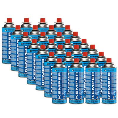 Packung mit 28 Gaskartuschen 220g Butan KEMPER