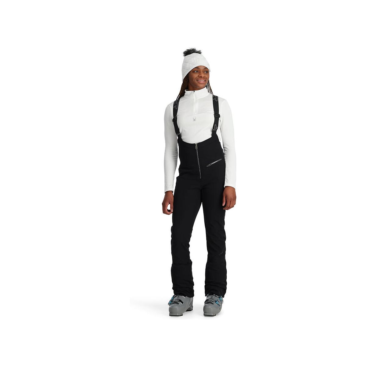 Spyder Strutt Bib Softshell Pants Softshell Pant black (BLK) 16 38SD475302-BLK-16