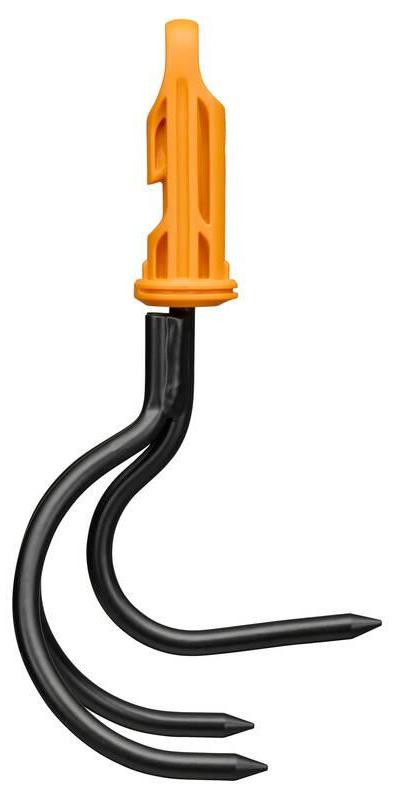 Fiskars Grubber OneClick met 3 tanden van koolstofstaal, 91 mm