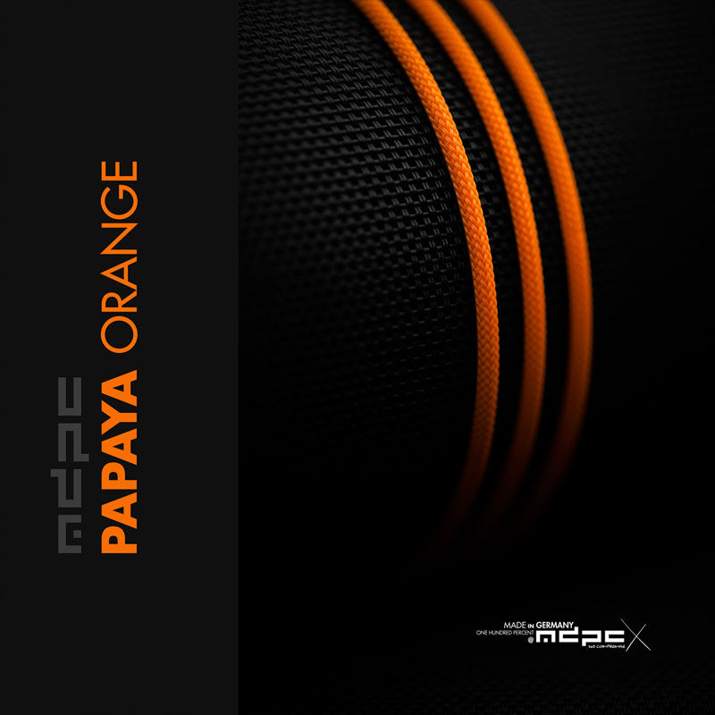 MDPC-X Sleeve XTC - Papaya-Orange, 1m