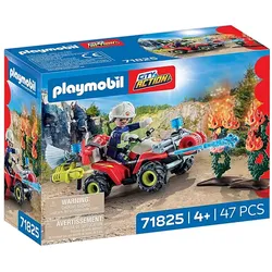 PLAYMOBIL 71825 ACTION HEROES Feuerwehr Quad löscht Heckenbrand