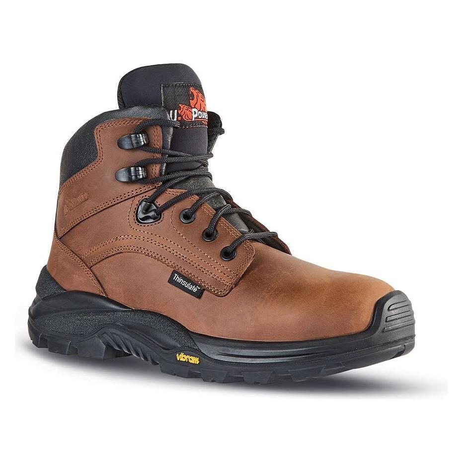 U-Power Hohe eisenbraune Schuhe Nummer 44 (S3, 44) (RR10564)