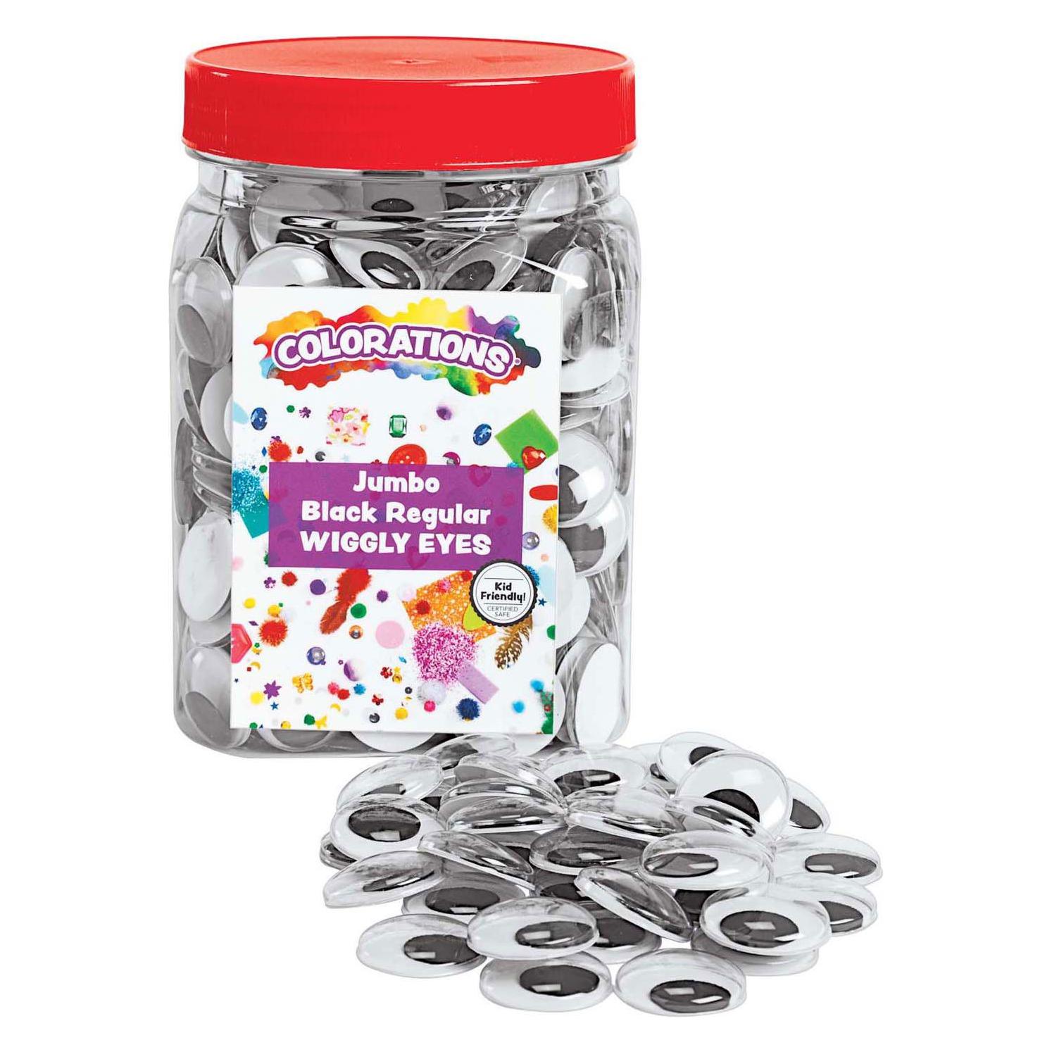 Colorations - Schwarze Wackelaugen, 100 Stk. (60308215)