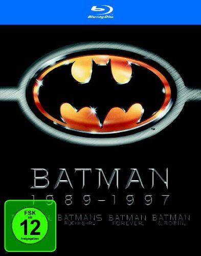 Tim Burton - Batman 1989-1997 (Batman / Batmans Rückkehr / Batman Forever / Batman & Robin) [Blu-ray] [4 Blu-rays] - Preis vom 09.10.2026 07:28:09 h