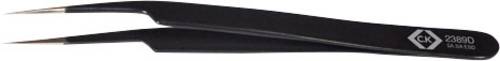 C.K T2389D ESD Pinzette 5A SA-ESD Spitz, schräg, fein 115mm