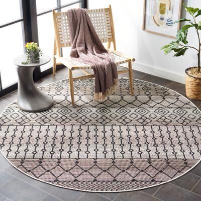 SAFAVIEH Havana Irmgarda Geometric Indoor/ Outdoor Waterproof Rug