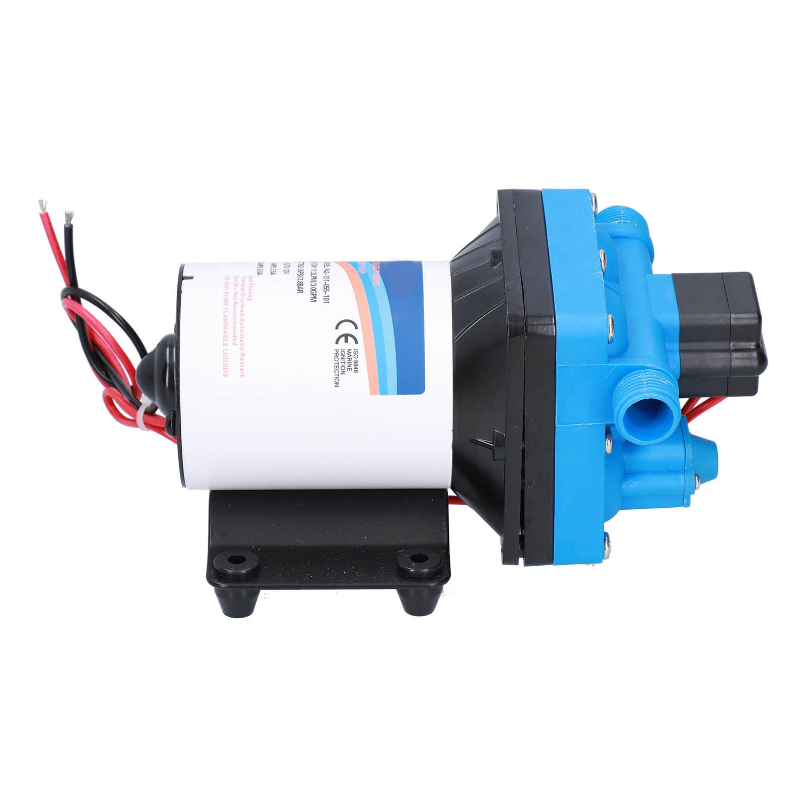 Cocosity Micro-membraanpomp DC Elektrische Hoogdruk Zelfaanzuigende Reinigingspomp 11,3 liter/minuut 12V (F42101055101)