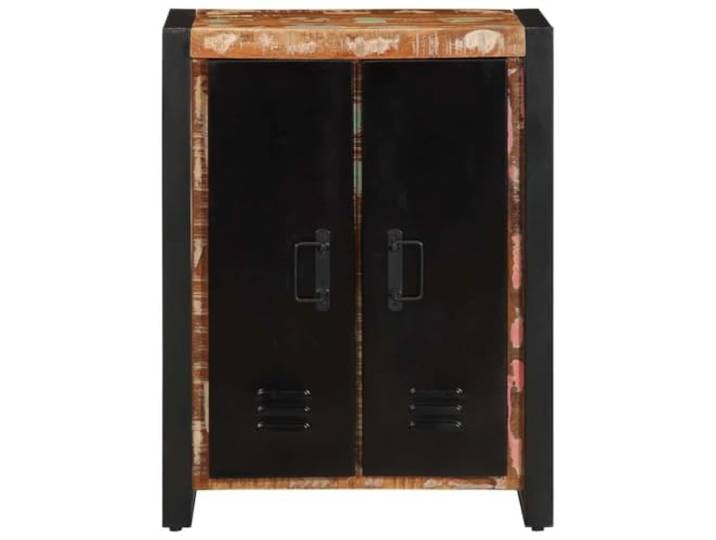 HEFZGDB Einzigartiges Sideboard aus wiederverwendetem Holz mit reichlich Stauraum und Türen im zeitlosen Design aus recyceltem Massivholz