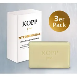 Kopp pur Zitronengras Gesichts- und Körperseife