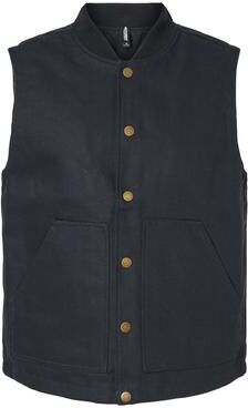 Independent Trading Co. EXP560V Men's Insulated Canvas Workwear Vest in Black size 3XL   Cotton