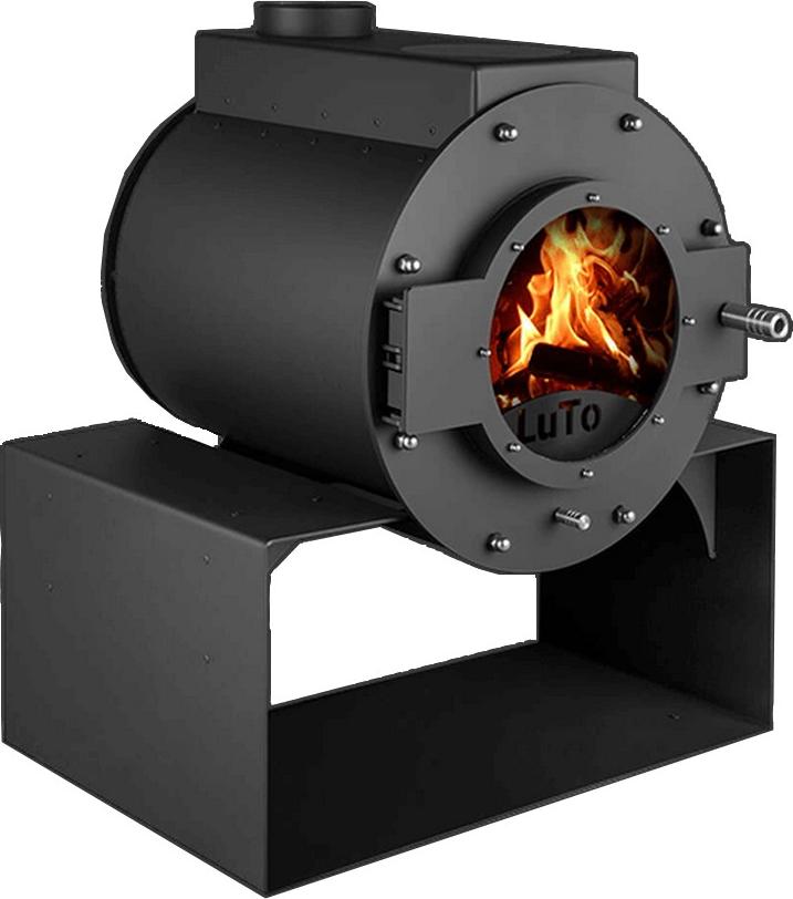 Kanuk Kaminofen LUTO VIII 8 kW inklusive Brennholzlager 2100418