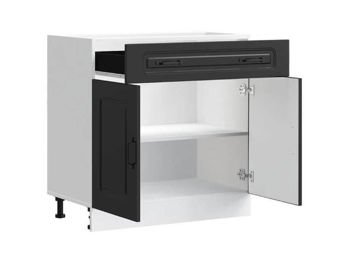 Promotion mai  * Armoire de cuisine - Buffet de cuisine - Kalmar noir EU8322853498