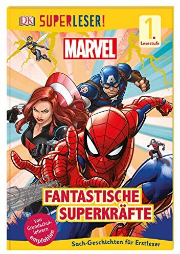 Catherine Saunders - SUPERLESER! MARVEL Fantastische Superkräfte: Sach-Geschichten für Leseanfänger, 1. Lesestufe - Preis vom 30.09.2026 22:30:23 h