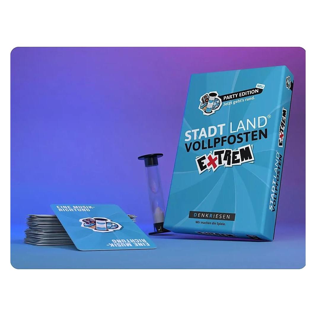Denkriesen Stad Land Vollpfosten - Extrem Party Edition (d) (Deutsch, 2 - 6 Spieler) (SL7014)