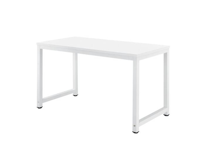 [en.casa] Computertisch Herning, Weiß, Metall, Rechteckig,Rechteckig, 60x75x120 cm, Büromöbel, Schreibtische, Computertisch
