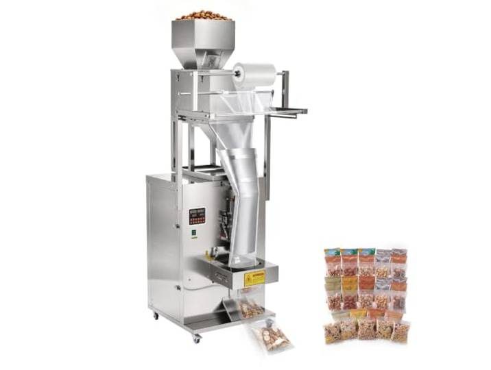 VEVOR Machine d'Emballage et de Remplissage Poudres et Granulés 10-999 g pour Grains de Café\, Céréales\, Thé et Épices\, Pesage Intelligent\, Remplissage et Scellage Automatiques\, en Acier Inox\, Argent