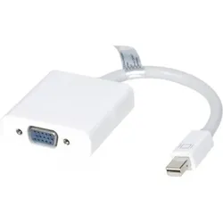 Exertis Connect Adapter Mini DisplayPort Stecker auf VGA Buchse (VGA), Video Adapter, Weiss