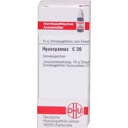 HYOSCYAMUS C 30 Globuli 10 g Globuli