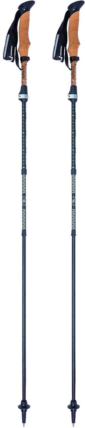 Lacal  - Travel Stick Compact 105-125 cm Wood - Bâtons de randonnée