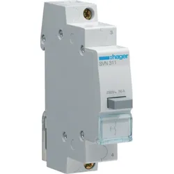 HAGER Taster REG 1S 16A 230VAC 1TE SVN311