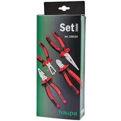 Haupa, Werkzeugkoffer, Zangenset 4tlg Zangen 220123 (4 Teile)