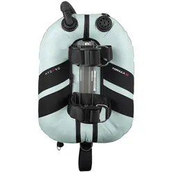 DIVE1 Scuba F.30 Jacket - Soft Backplate System - Cool Grau