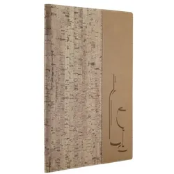 Securit Weinkarte Getränkekarte »Design Kork« A4 braun, 25x34.4 cm