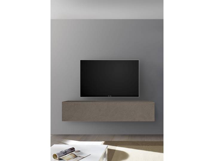 TV-Schrank HOME AFFAIRE Infinity , braun (bronzo), B:138cm H:29cm T:30cm, Schränke, TV-Schrank, Breite 138 cm