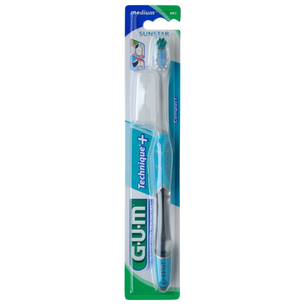 GUM Technique kompakt Zahnbürste medium 1 St