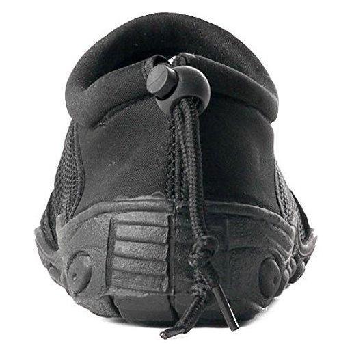 Beco Badeschuhe / Surfschuhe für Damen und Herren schwarz 47 (47) (9217)
