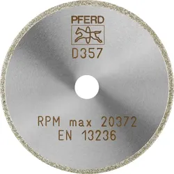 PFERD TOOLS Diamant-Trennscheibe D1A1R durchgängiger Belag für GFK/CFK - 68407503